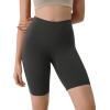 imageODODOS ODLIFT Compression Shorts for Women 4quot  6quot  8quot  10quot High Waist Workout Biker Shorts with Inner PocketOnyx Black