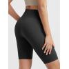 imageODODOS ODLIFT Compression Shorts for Women 4quot  6quot  8quot  10quot High Waist Workout Biker Shorts with Inner PocketOnyx Black