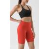 imageODODOS ODLIFT Compression Shorts for Women 4quot  6quot  8quot  10quot High Waist Workout Biker Shorts with Inner PocketOrange Red