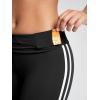 imageODODOS ODLIFT Compression Shorts for Women 4quot  6quot  8quot  10quot High Waist Workout Biker Shorts with Inner PocketPiping Black