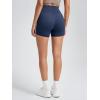 imageODODOS ODLIFT Compression Shorts for Women 4quot  6quot  8quot  10quot High Waist Workout Biker Shorts with Inner PocketPiping Navy