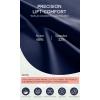 imageODODOS ODLIFT Compression Shorts for Women 4quot  6quot  8quot  10quot High Waist Workout Biker Shorts with Inner PocketPiping Navy