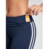 imageODODOS ODLIFT Compression Shorts for Women 4quot  6quot  8quot  10quot High Waist Workout Biker Shorts with Inner PocketPiping Navy