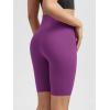 imageODODOS ODLIFT Compression Shorts for Women 4quot  6quot  8quot  10quot High Waist Workout Biker Shorts with Inner PocketPlum Purple