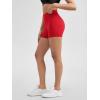 imageODODOS ODLIFT Compression Shorts for Women 4quot  6quot  8quot  10quot High Waist Workout Biker Shorts with Inner PocketRed