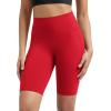 imageODODOS ODLIFT Compression Shorts for Women 4quot  6quot  8quot  10quot High Waist Workout Biker Shorts with Inner PocketRed