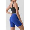 imageODODOS ODLIFT Compression Shorts for Women 4quot  6quot  8quot  10quot High Waist Workout Biker Shorts with Inner PocketRoyal Blue