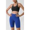imageODODOS ODLIFT Compression Shorts for Women 4quot  6quot  8quot  10quot High Waist Workout Biker Shorts with Inner PocketRoyal Blue