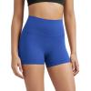imageODODOS ODLIFT Compression Shorts for Women 4quot  6quot  8quot  10quot High Waist Workout Biker Shorts with Inner PocketRoyal Blue