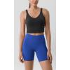 imageODODOS ODLIFT Compression Shorts for Women 4quot  6quot  8quot  10quot High Waist Workout Biker Shorts with Inner PocketRoyal Blue