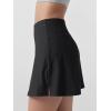 imageODODOS Womens Athletic Tennis Skorts with Pockets Builtin Shorts Golf Active Skirts for Sports Running Gym TrainingBlack Heather