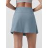 imageODODOS Womens Athletic Tennis Skorts with Pockets Builtin Shorts Golf Active Skirts for Sports Running Gym TrainingDusty Blue Heather