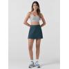 imageODODOS Womens Athletic Tennis Skorts with Pockets Builtin Shorts Golf Active Skirts for Sports Running Gym TrainingNavy Heather