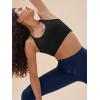 imageODODOS Womens Drawstring Tie Daily Capri Leggings with Pockets 19quot Inseam High Waist Workout Cropped Yoga PantsNavy