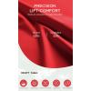 imageODODOS Womens Drawstring Tie Daily Pocket Leggings 25quot  28quot High Waist Workout Yoga PantsRed