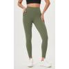 imageODODOS Womens HighWaist 78 Compression Leggings with HighPositioned Pockets Yoga Pants for Running ampamp WorkoutDark Olive