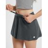 imageODODOS Womens Lounge Shorts Ultra Soft Stratum Tech 3quot Inseam Comfy Sleep Bottoms Moisture Wicking UPF 50 Casual ShortsCharcoal Heather