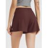 imageODODOS Womens Lounge Shorts Ultra Soft Stratum Tech 3quot Inseam Comfy Sleep Bottoms Moisture Wicking UPF 50 Casual ShortsJava Heather
