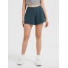 imageODODOS Womens Lounge Shorts Ultra Soft Stratum Tech 3quot Inseam Comfy Sleep Bottoms Moisture Wicking UPF 50 Casual ShortsNavy Heather