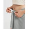 imageODODOS Womens Lounge Shorts Ultra Soft Stratum Tech 3quot Inseam Comfy Sleep Bottoms Moisture Wicking UPF 50 Casual ShortsPale Grey Heather