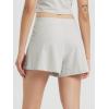 imageODODOS Womens Lounge Shorts Ultra Soft Stratum Tech 3quot Inseam Comfy Sleep Bottoms Moisture Wicking UPF 50 Casual ShortsSalt Heather