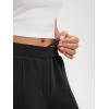 imageODODOS Womens Modal Soft Classic Pants Mid Rise PullOn Lounge Casual Work Pants with Pockets29 InseamBlack