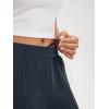 imageODODOS Womens Modal Soft Classic Pants Mid Rise PullOn Lounge Casual Work Pants with Pockets29 InseamNavy