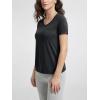 imageODODOS Womens Short Sleeve Pocket Tee Shirts PeachSoft Relaxed Fit Casual Lounge Yoga TopsBlack
