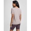 imageODODOS Womens Short Sleeve Pocket Tee Shirts PeachSoft Relaxed Fit Casual Lounge Yoga TopsDusty Pink