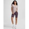 imageODODOS Womens Short Sleeve Pocket Tee Shirts PeachSoft Relaxed Fit Casual Lounge Yoga TopsDusty Pink