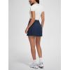 imageODODOS Womenss High Waist Tennis Skirts Cloud Feeling Builtin Shorts Athletic Golf Casual Skorts with PocketsNavy