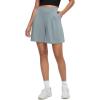 imageODODOS Modal Soft Wide Leg Shorts for Women High Waist Casual Relaxed Shorts with PocketsInseam 4quot 6quotSlate Grey