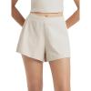 imageODODOS Womens Lounge Shorts Ultra Soft Stratum Tech 3quot Inseam Comfy Sleep Bottoms Moisture Wicking UPF 50 Casual ShortsMilkweed Heather