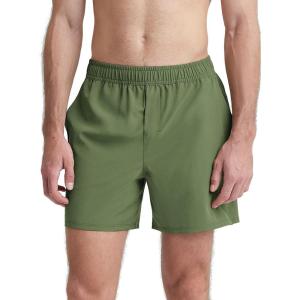 imageODODOS Mens Athletic Shorts with Pockets 5quot  7quot  9quot Inseam Quick Dry Lightweight Workout Gym Running ShortsArmy Green
