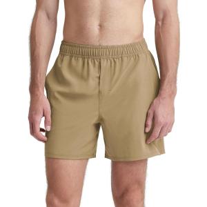 imageODODOS Mens Athletic Shorts with Pockets 5quot  7quot  9quot Inseam Quick Dry Lightweight Workout Gym Running ShortsTan