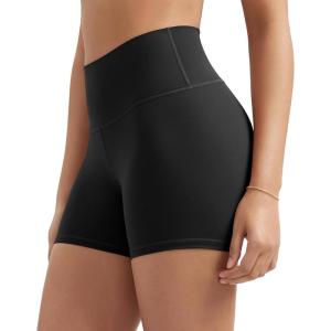 imageODODOS ODLIFT Compression Shorts for Women 4quot  6quot  8quot  10quot High Waist Workout Biker Shorts with Inner PocketBlack