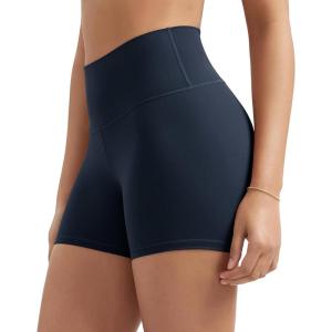 imageODODOS ODLIFT Compression Shorts for Women 4quot  6quot  8quot  10quot High Waist Workout Biker Shorts with Inner PocketDeep Navy