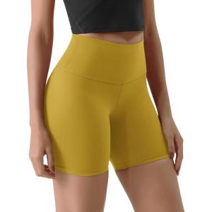 imageODODOS ODLIFT Compression Shorts for Women 4quot  6quot  8quot  10quot High Waist Workout Biker Shorts with Inner PocketMango Mint