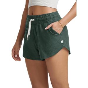 imageODODOS Womens Performance Shorts Ultra Soft Stratum Tech Mid Rise Relaxed Shorts with Pocket 3quot Inseam Moisture WickingAspen Heather