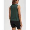 imageODODOS Womens Performance Tank Ultra Soft Stratum Tech Sleeveless Tee Shirts High Crew Neck Pullover TopAspen Heather