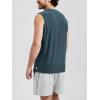 imageODODOS Mens Muscle Tee  Stratum Tech Performance Tank Ultra Soft Moisture Wicking UPF 50 Sleeveless ShirtsNavy Heather