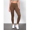 imageODODOS Tummy Control Compression Leggings for Women 25quot  28quot High Waist Workout Running Yoga PantsBrunette