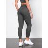 imageODODOS Tummy Control Compression Leggings for Women 25quot  28quot High Waist Workout Running Yoga PantsCharcoal