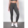imageODODOS Tummy Control Compression Leggings for Women 25quot  28quot High Waist Workout Running Yoga PantsCharcoal