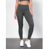 imageODODOS Tummy Control Compression Leggings for Women 25quot  28quot High Waist Workout Running Yoga PantsCharcoal