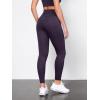 imageODODOS Tummy Control Compression Leggings for Women 25quot  28quot High Waist Workout Running Yoga PantsDark Purple
