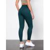 imageODODOS Tummy Control Compression Leggings for Women 25quot  28quot High Waist Workout Running Yoga PantsForest Teal