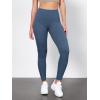 imageODODOS Tummy Control Compression Leggings for Women 25quot  28quot High Waist Workout Running Yoga PantsInk Blue