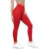imageODODOS Tummy Control Compression Leggings for Women 25quot  28quot High Waist Workout Running Yoga PantsRed