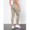 imageODODOS Tummy Control Compression Leggings for Women 25quot  28quot High Waist Workout Running Yoga PantsShaker Beige